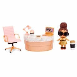 LOL Surprise Furniture Series 3 School Office With Boss Queen & 10+ Surprises