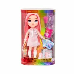 Rainbow High Rainbow Surprise Pixie Rose, 14-inch Doll With DIY Slime Fashion