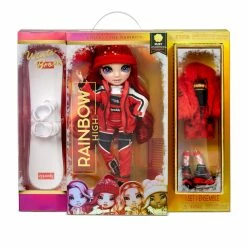 Rainbow High Winter Break Fashion Doll Ruby Anderson With Accessories