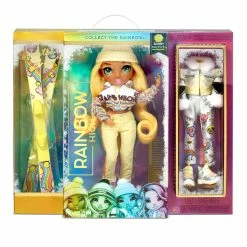 Rainbow High Winter Break Fashion Doll Sunny Madison With Accessories