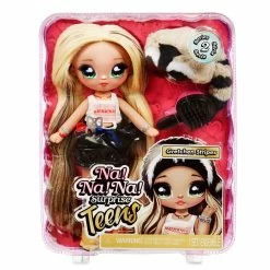Na Na Na Surprise Teens Fashion Doll โ Gretchen Stripes, Raccoon Inspired