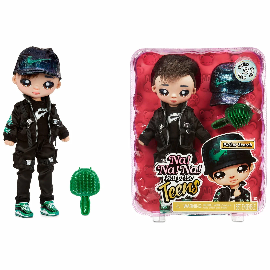 Na Na Na Surprise Teens Fashion Doll โ Parker Scorch, Dragon Inspired