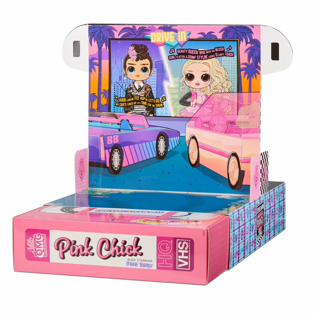 LOL Surprise OMG Movie Magic 2 Pack Fashion Dolls - Tough Dude & Pink Chick