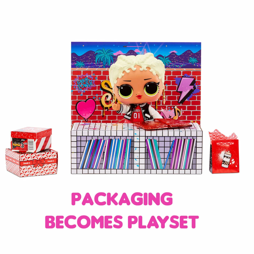 LOL Surprise Big Baby MC Swag - 11 Inch Large Baby Doll With Colorful Surprises Gifts