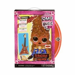 LOL Surprise OMG Remix Rock Ferocious With Bass Guitar And 15 Surprises