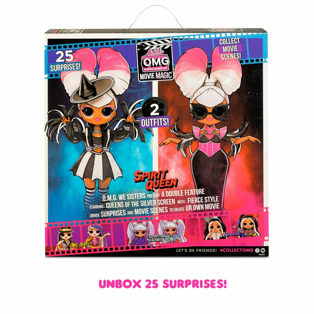 Sale LOL Surprise OMG Movie Magic Spirit Queen Fashion Doll With 25 Surprises