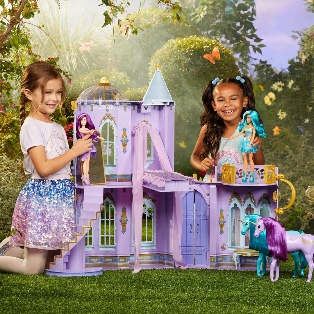 MGA’s Dream Ella Majestic Castle -Castle Playset Fits 11.5" Fashion Dolls