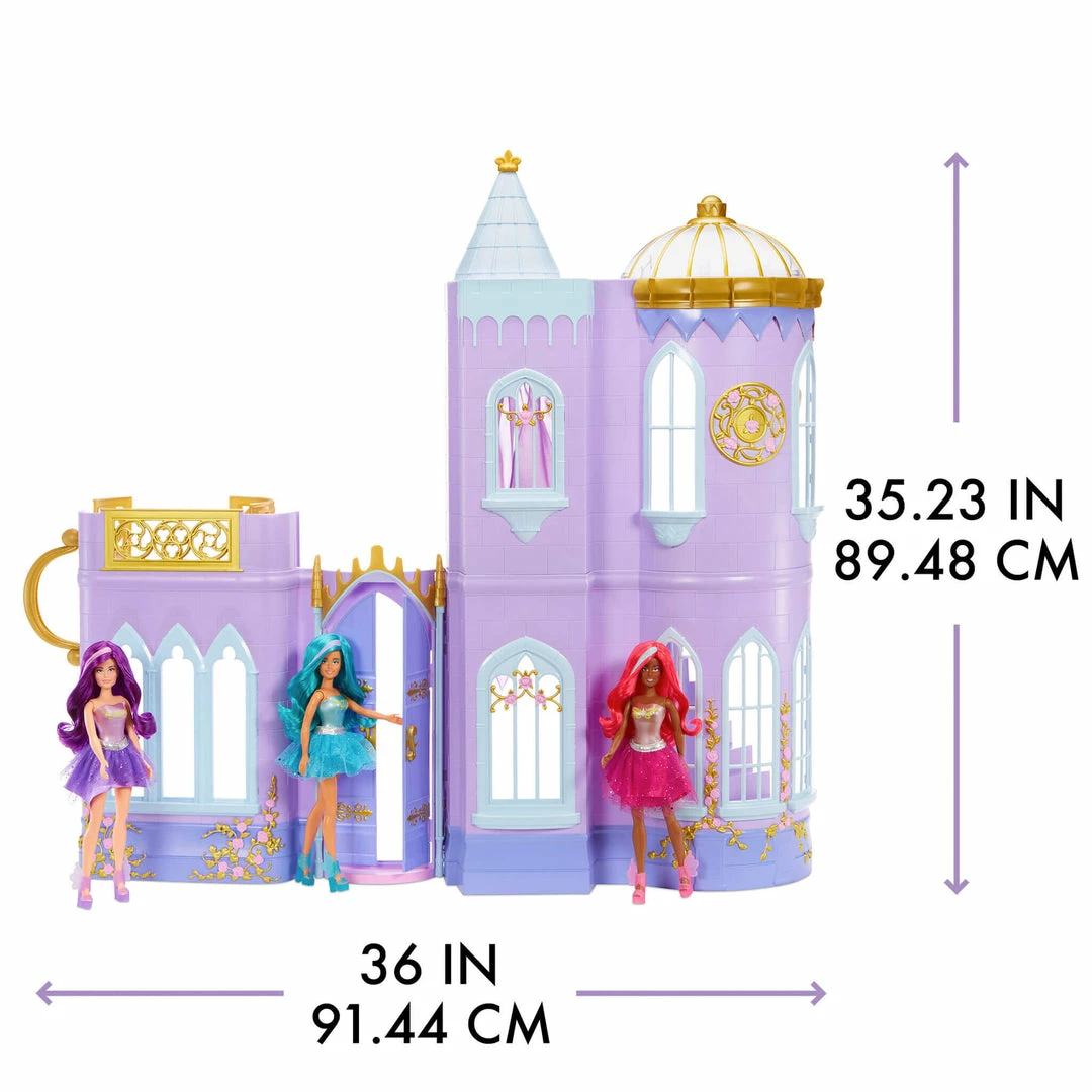MGA’s Dream Ella Majestic Castle -Castle Playset Fits 11.5" Fashion Dolls