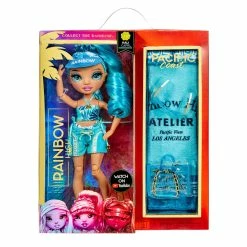 Rainbow High Pacific Coast Hali Capri (Blue) With Pool Accessories Playset