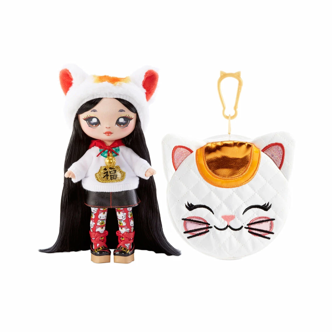 Na Na Na Surprise Glam Series 2 Liling Luck - Lucky Cat-Inspired 7.5" Fashion Doll