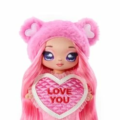 Na Na Na Surprise Gisele Goodheart - Pink Teddy Bear-Inspired 7.5