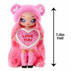Na Na Na Surprise Gisele Goodheart - Pink Teddy Bear-Inspired 7.5