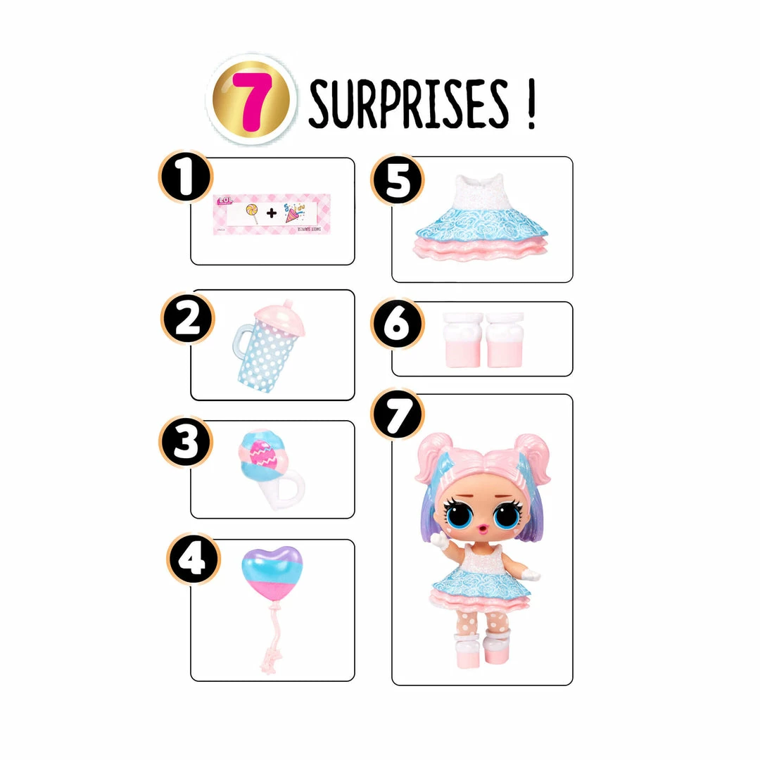 L.O.L. Surprise! Official Store LOL Surprise Spring Bling Candy Q.T. Limited Edition Doll With 7 Surprises