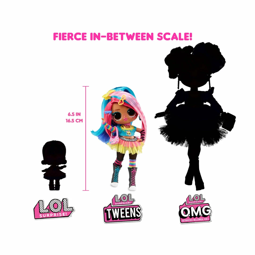 L.O.L. Surprise! Official Store LOL Surprise Tween Series 3 Fashion Doll Emma Emo With 15 Surprises