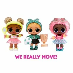 L.O.L. Surprise! Official Store LOL Surprise All-Star Sports Moves Series 7, Unbox 8 Surprises, Including A Movement Feature