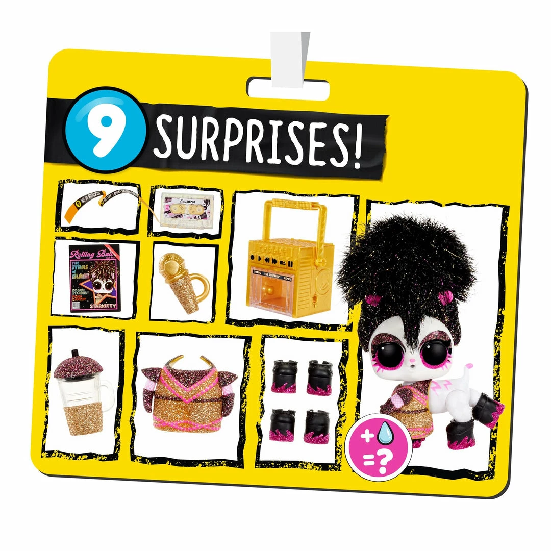 LOL Surprise Remix Pets - 9 Surprises With Real Hair & Surprise Song Lyrics Sale