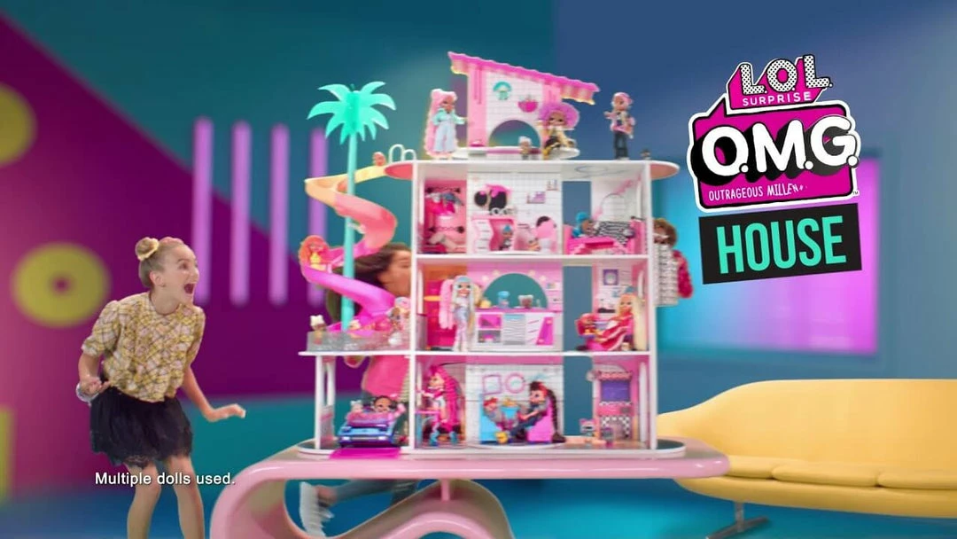LOL Surprise OMG House Of Surprises – New Real Wood Doll House With 85+ Surprises Best Sellers