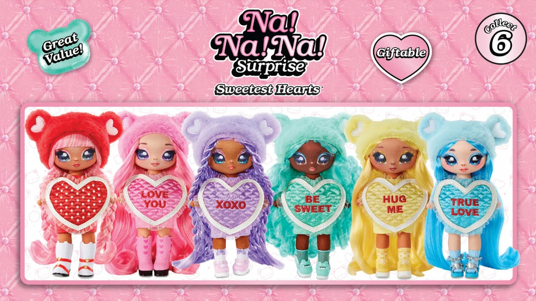 Na Na Na Surprise Cynthia Sweets - Mint Teddy Bear-Inpired 7.5" Fashion Doll