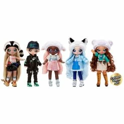 Na Na Na Surprise Teens Fashion Doll โ Gretchen Stripes, Raccoon Inspired