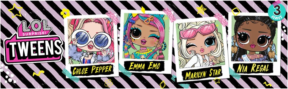 L.O.L. Surprise! Official Store LOL Surprise Tween Series 3 Fashion Doll Chloe Pepper With 15 Surprises